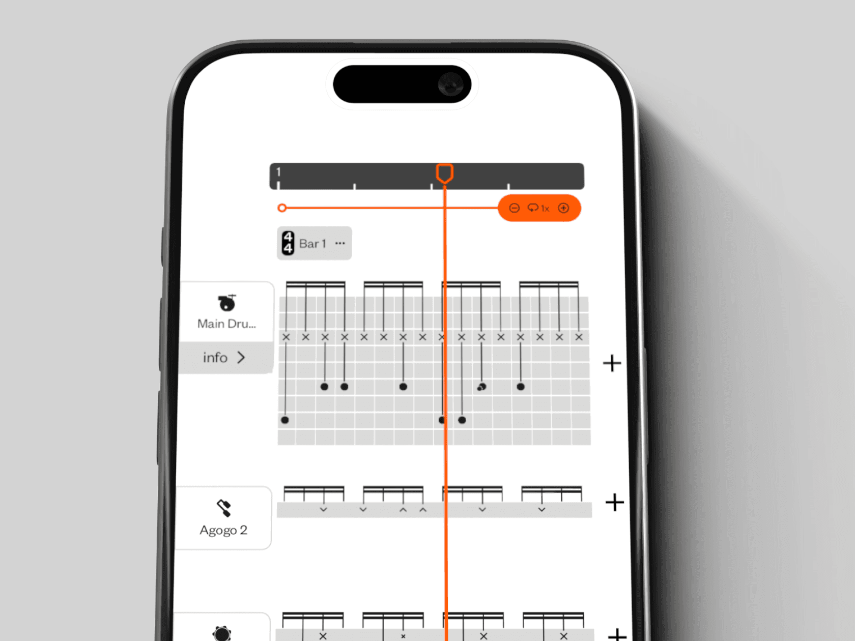 Tap to write grooves instantly