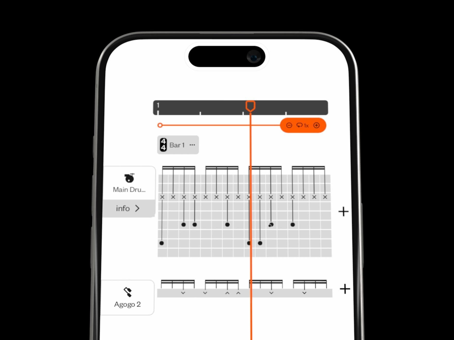Create drum notation