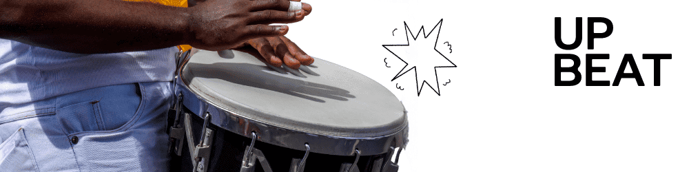 Drummer playing Samba beats with bare hands, embodying the style of percussion maestro João da Baiana.